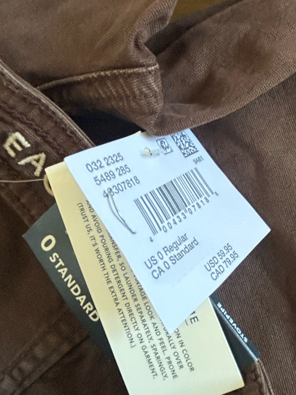 NWT AE Stretch High-Waisted Utility Stovepipe Pant - Picture 10 of 11
